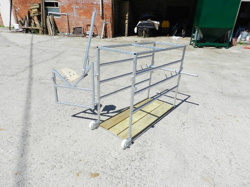 Calf Dehorning Crate - Gate Open